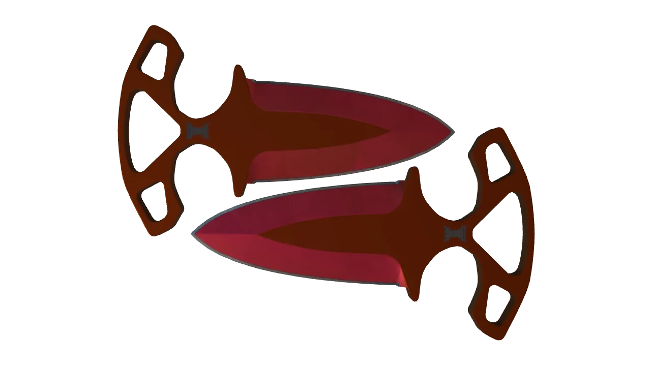 Shadow Daggers | Doppler (Ruby) seed #660, front