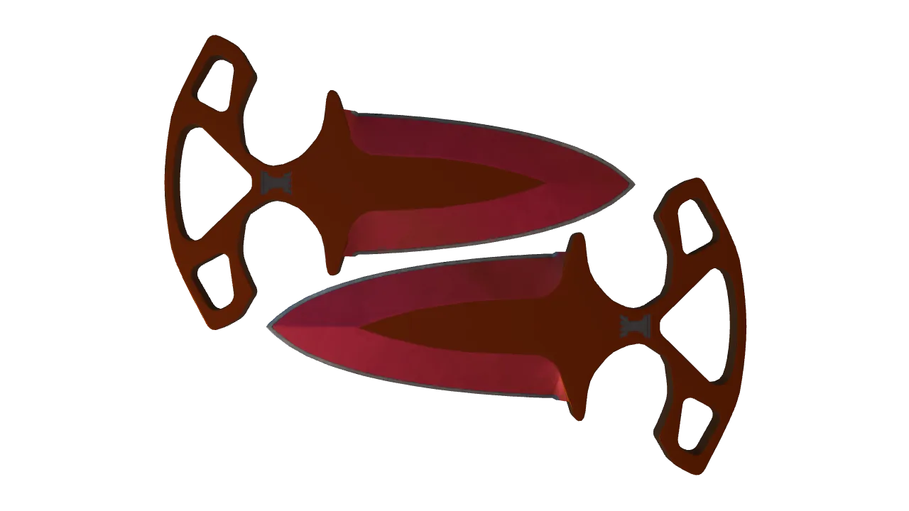 Shadow Daggers | Doppler (Ruby) seed #68, front