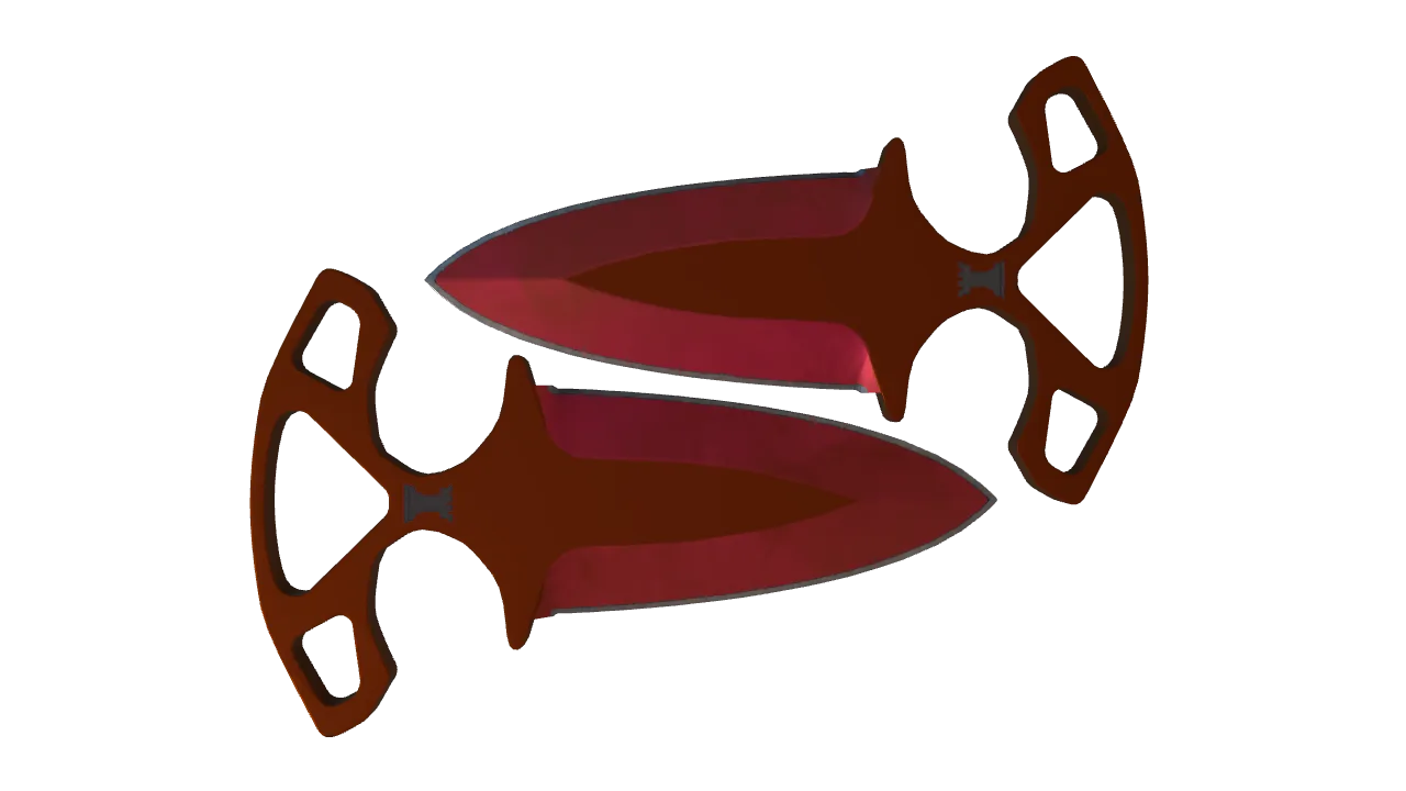 Shadow Daggers | Doppler (Ruby) seed #690, back