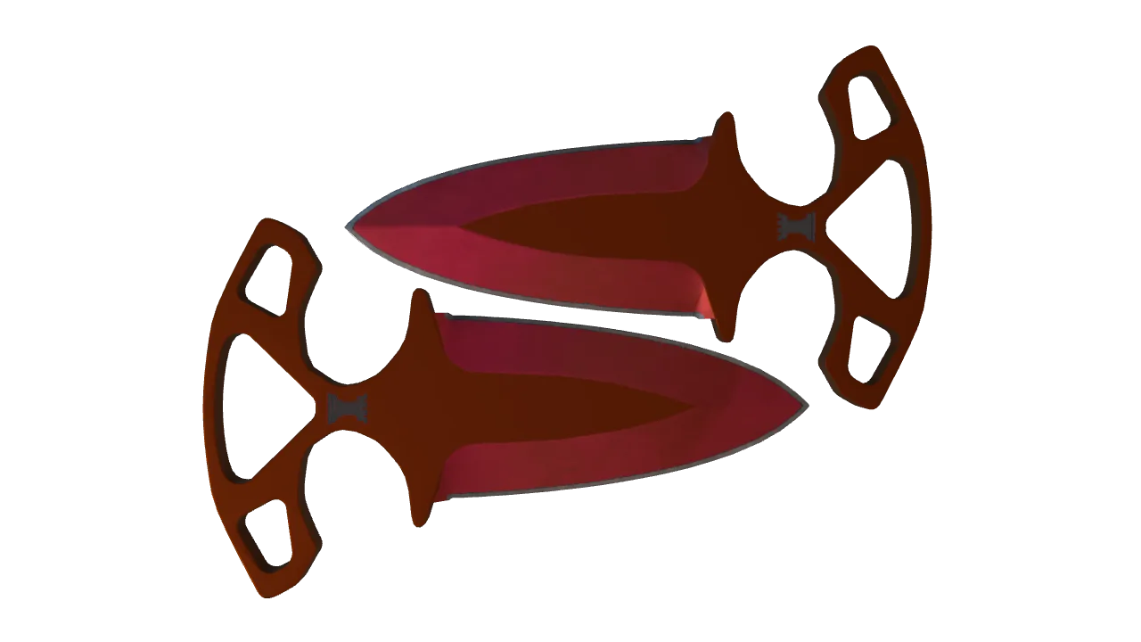 Shadow Daggers | Doppler (Ruby) seed #699, back