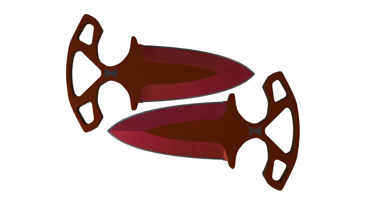 Shadow Daggers | Doppler (Ruby) seed #711, front