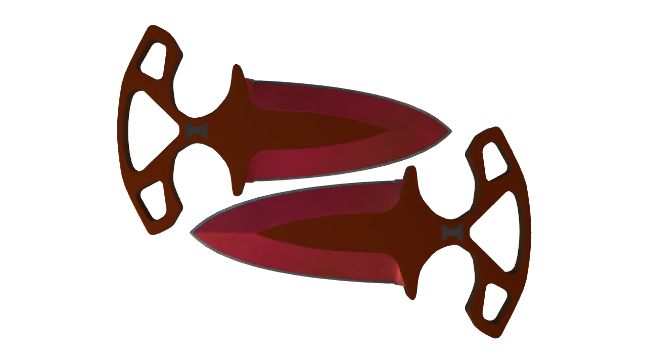 Shadow Daggers | Doppler (Ruby) seed #749, front