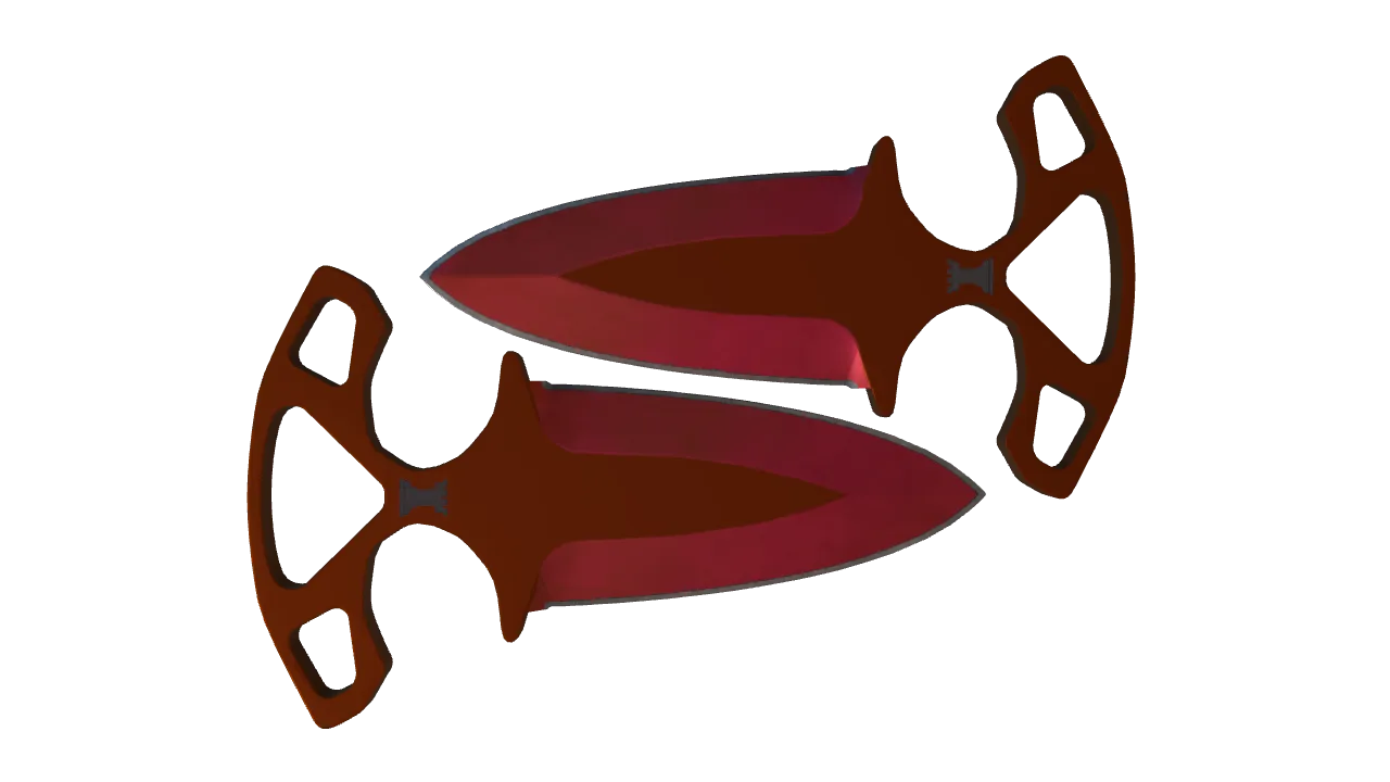 Shadow Daggers | Doppler (Ruby) seed #762, back