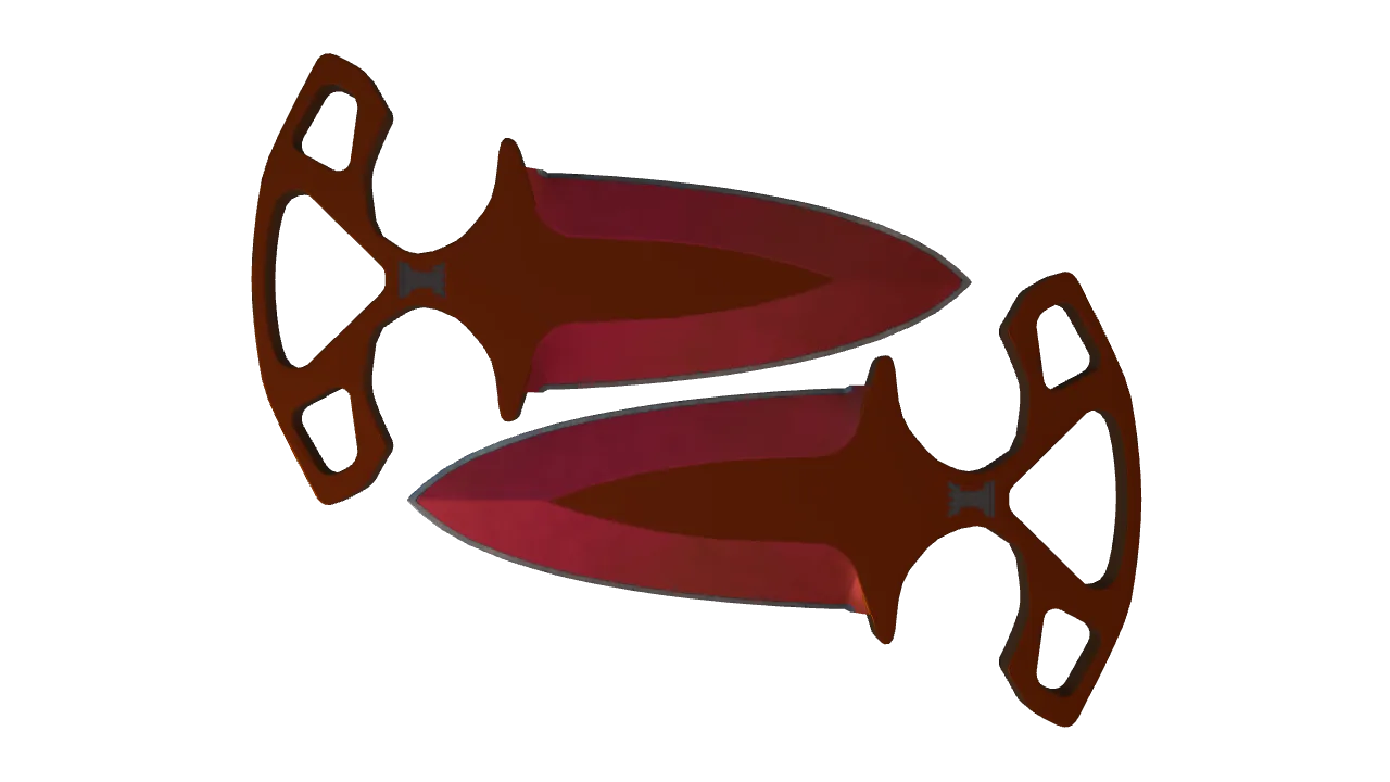 Shadow Daggers | Doppler (Ruby) seed #762, front