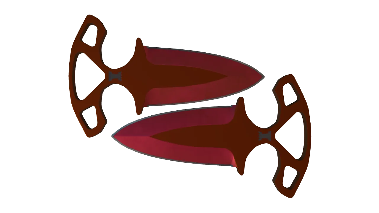 Shadow Daggers | Doppler (Ruby) seed #777, front