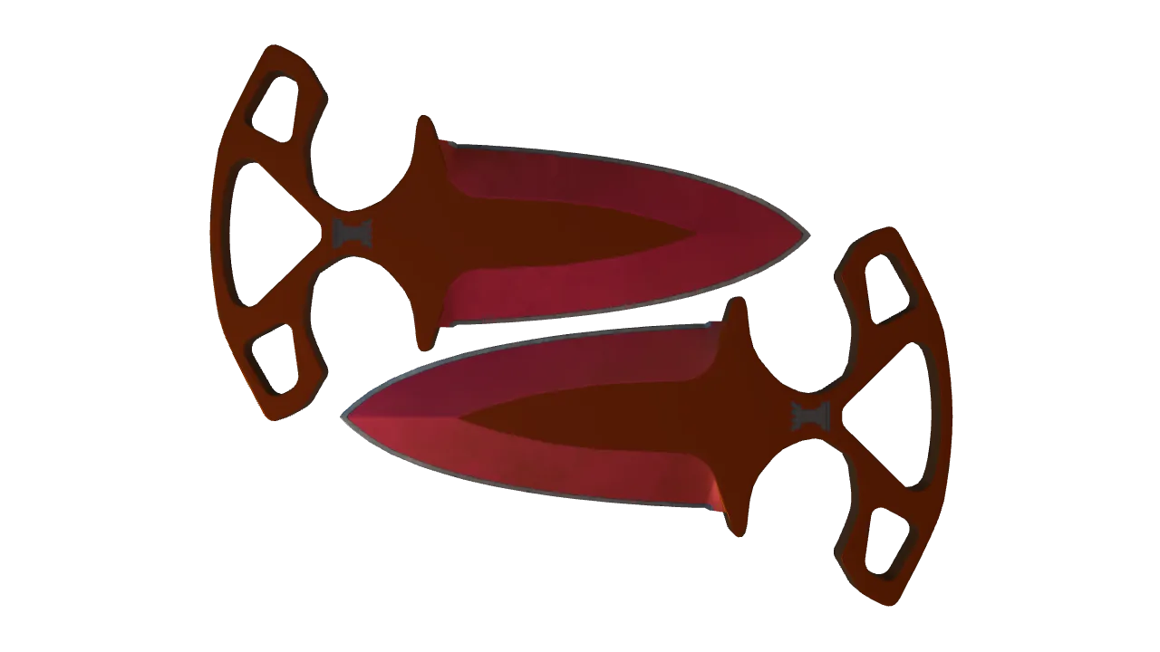 Shadow Daggers | Doppler (Ruby) seed #781, front