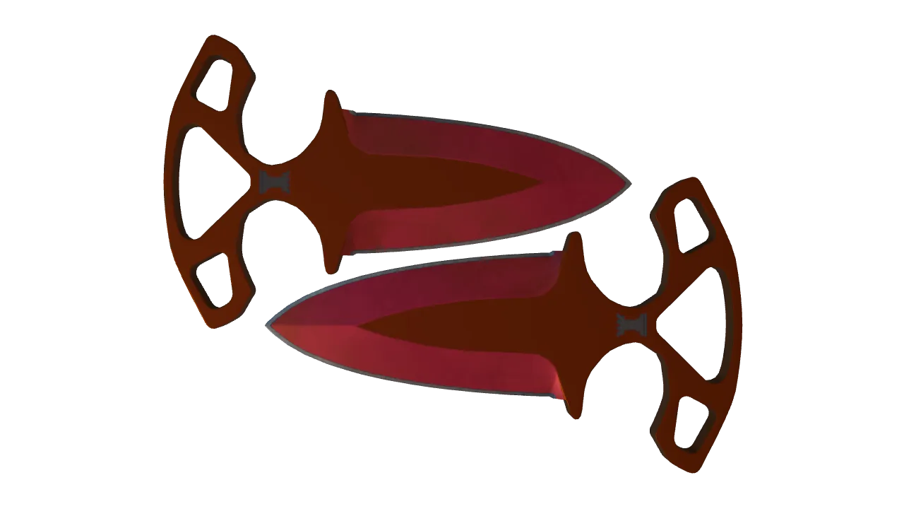 Shadow Daggers | Doppler (Ruby) seed #810, front