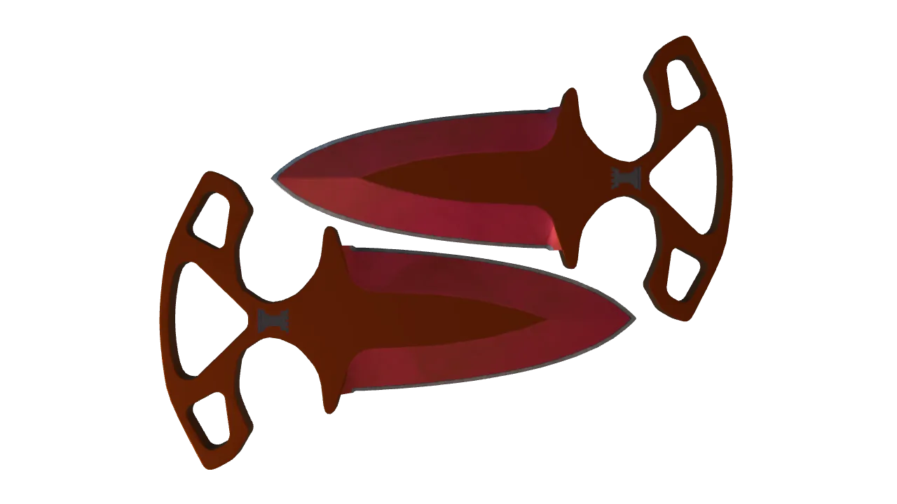 Shadow Daggers | Doppler (Ruby) seed #813, back