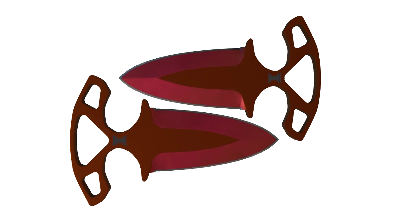 Shadow Daggers | Doppler (Ruby) seed #839, back