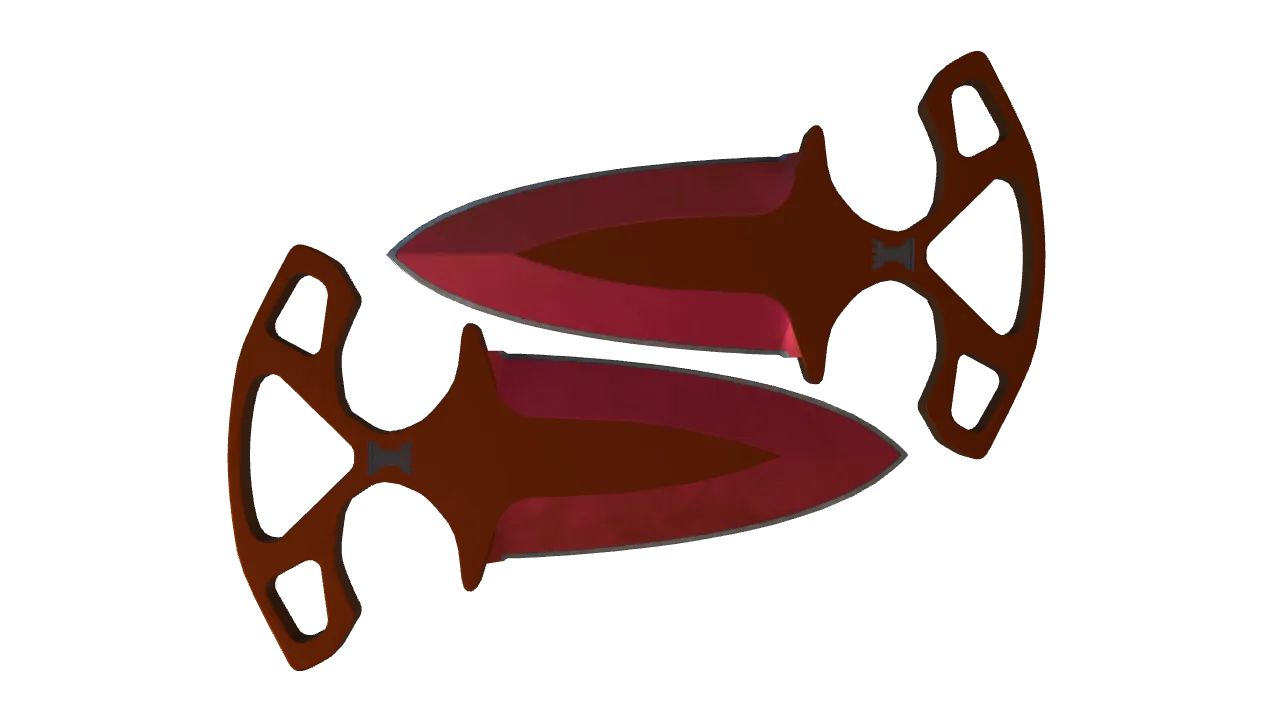 Shadow Daggers | Doppler (Ruby) seed #87, back