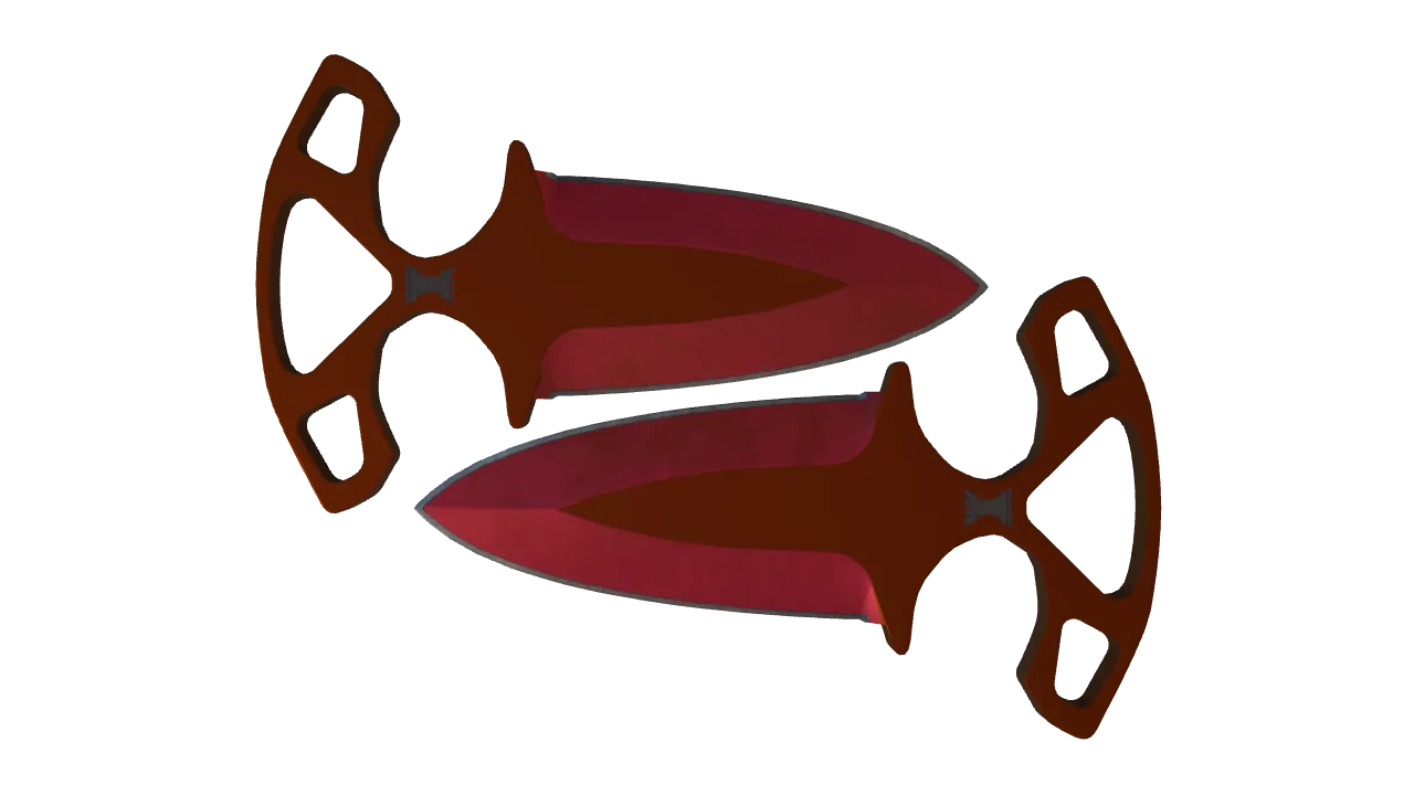 Shadow Daggers | Doppler (Ruby) seed #87, front