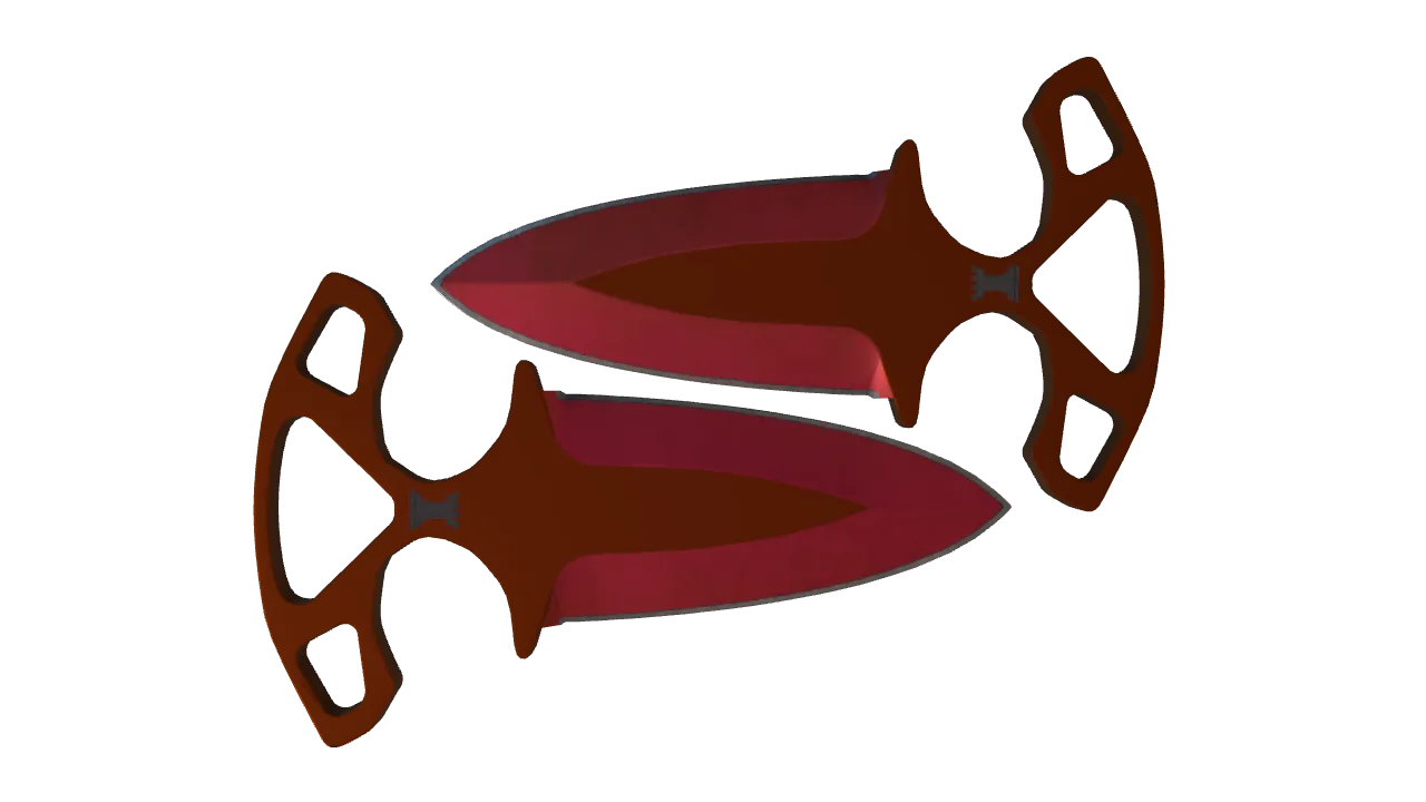 Shadow Daggers | Doppler (Ruby) seed #874, back