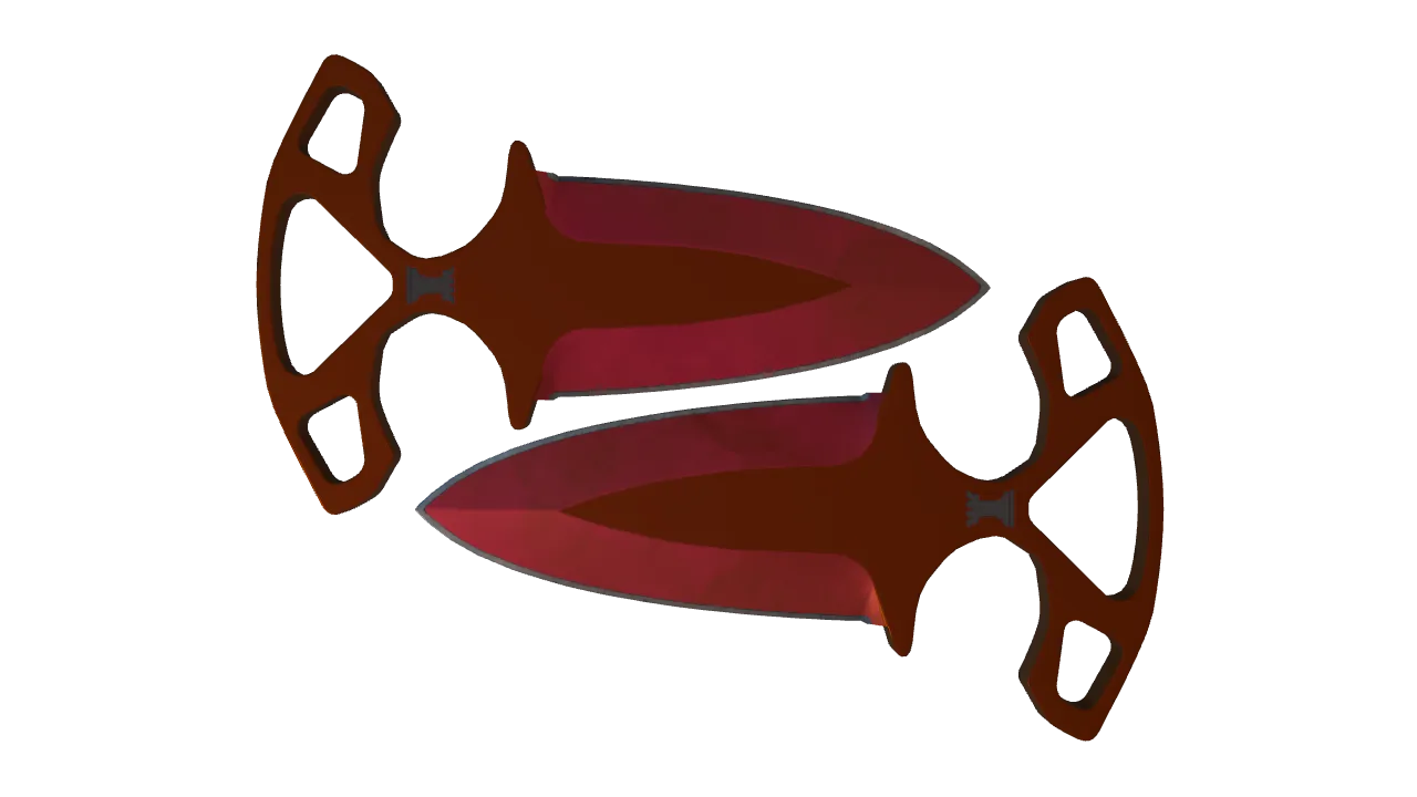 Shadow Daggers | Doppler (Ruby) seed #900, front