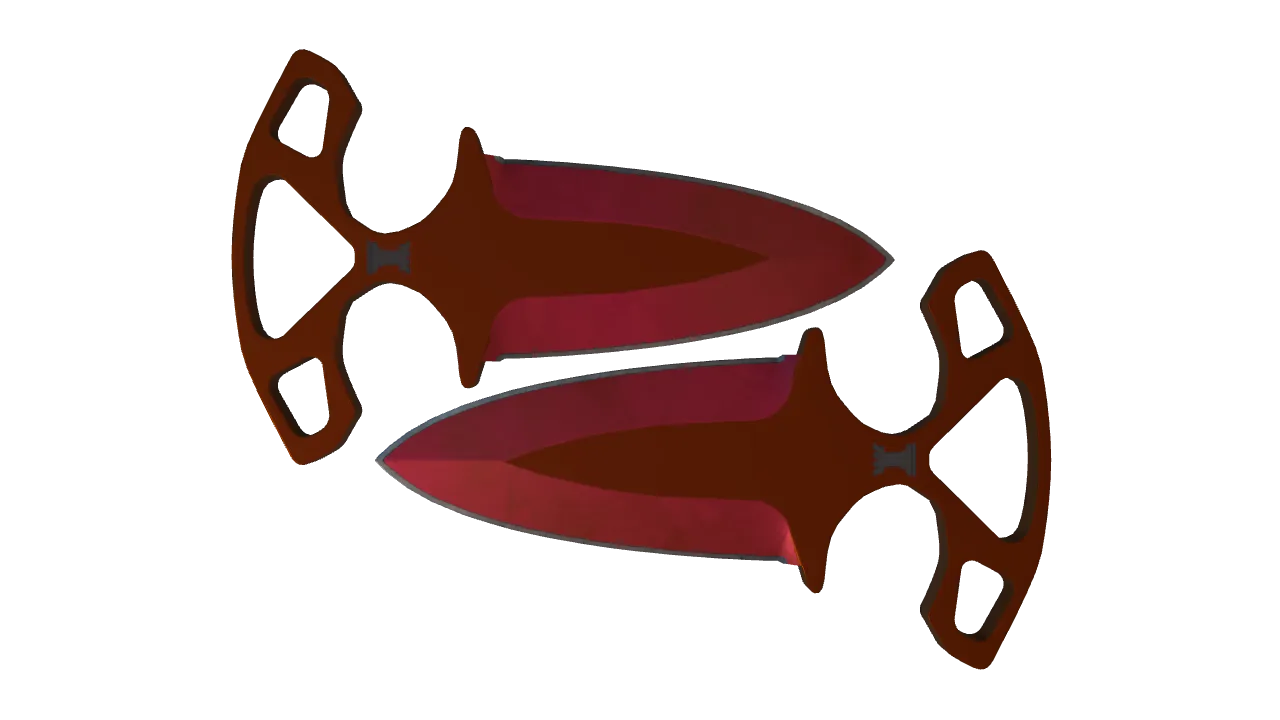 Shadow Daggers | Doppler (Ruby) seed #903, front