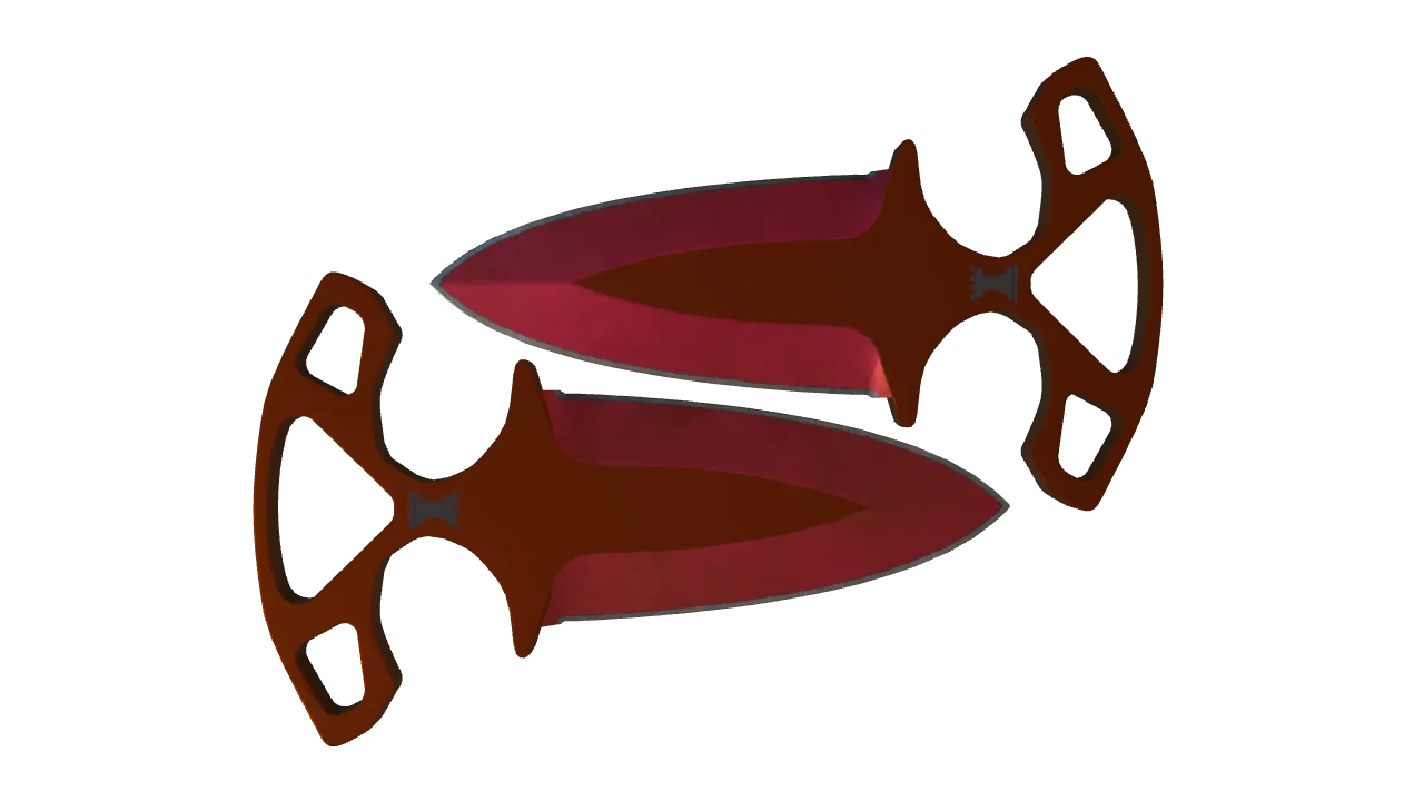 Shadow Daggers | Doppler (Ruby) seed #956, back