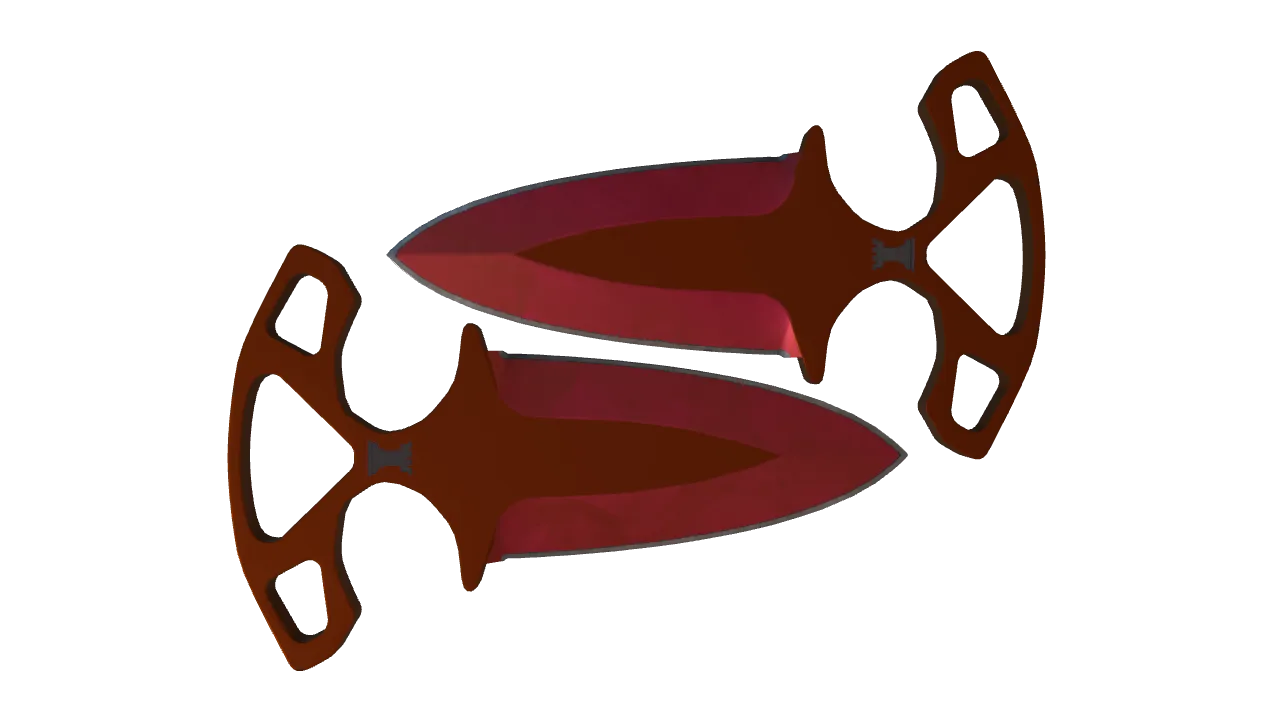 Shadow Daggers | Doppler (Ruby) seed #957, back
