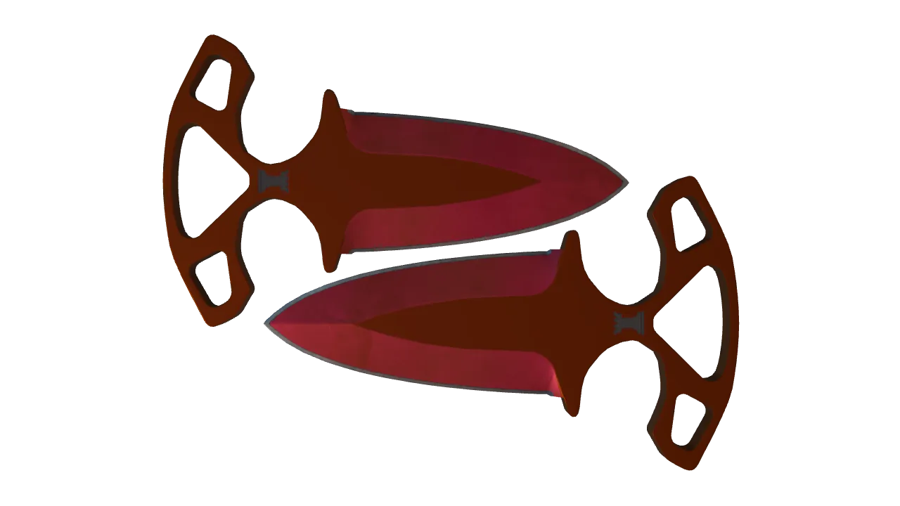 Shadow Daggers | Doppler (Ruby) seed #96, front