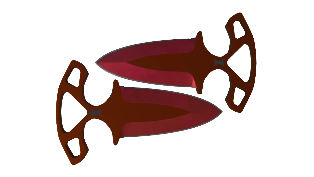 Shadow Daggers | Doppler (Ruby) seed #968, back