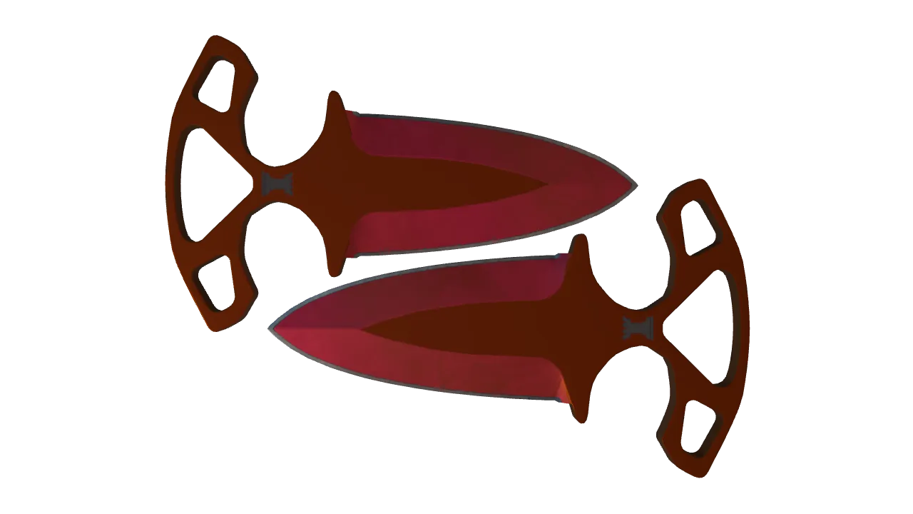 Shadow Daggers | Doppler (Ruby) seed #97, front