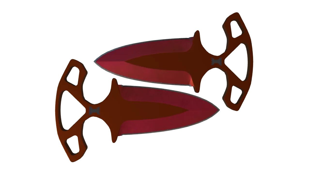 Shadow Daggers | Doppler (Ruby) seed #983, back