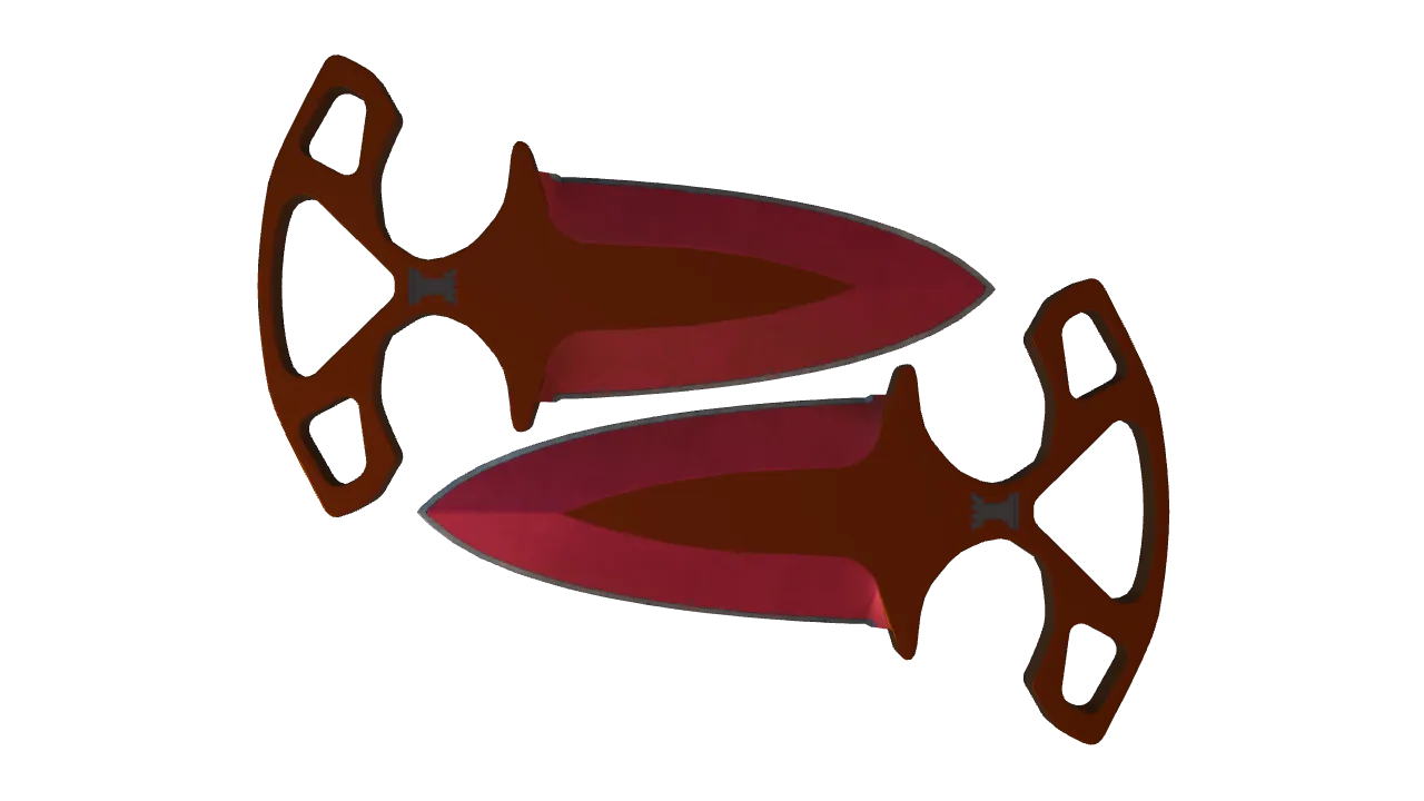 Shadow Daggers | Doppler (Ruby) seed #988, front