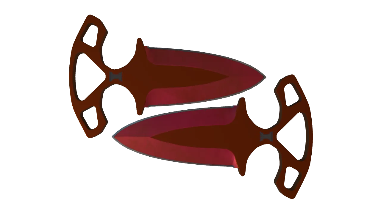 Shadow Daggers | Doppler (Ruby) seed #997, front