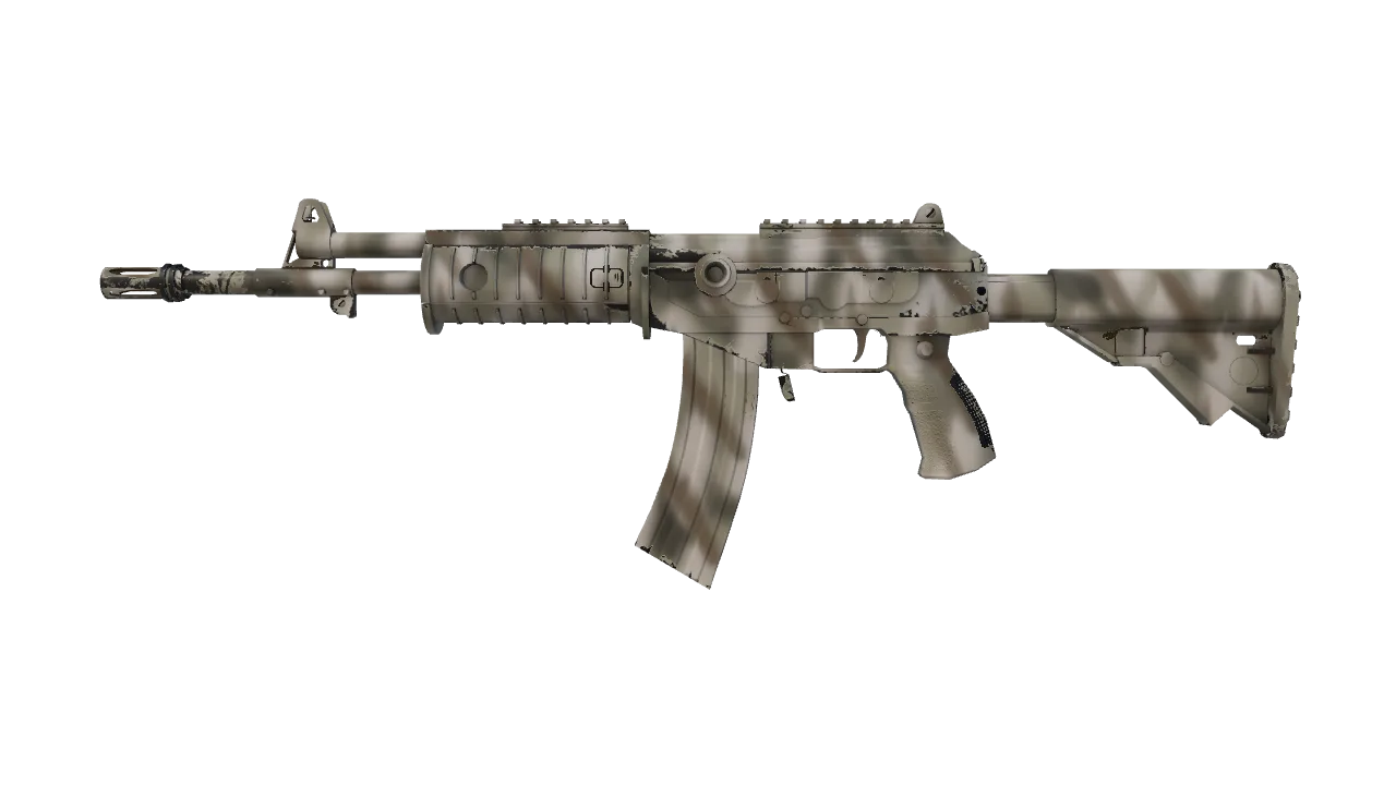 Galil AR | Sage Spray (Minimal Wear) — Dust II light, front