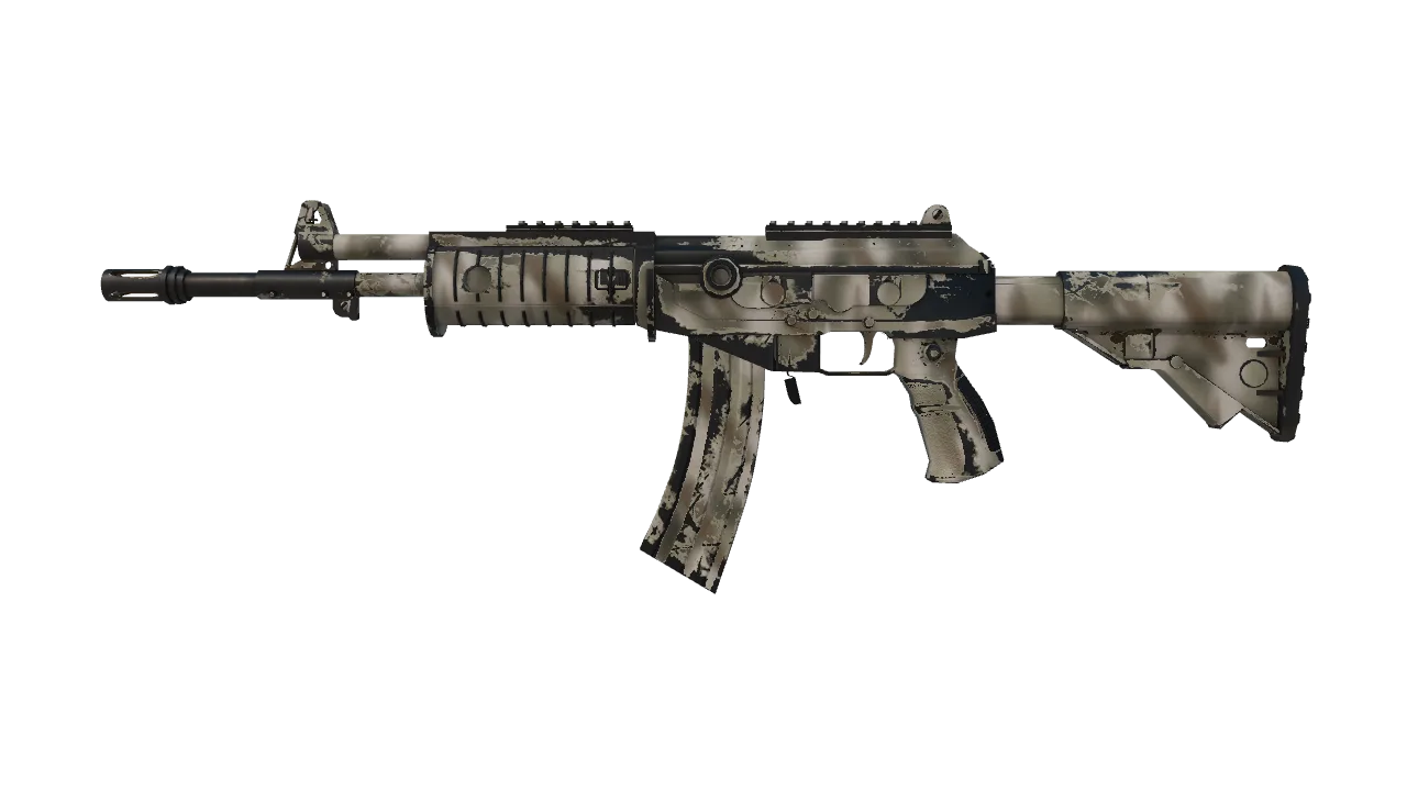 Souvenir Galil AR | Sage Spray (Well-Worn) — Dust II light, front