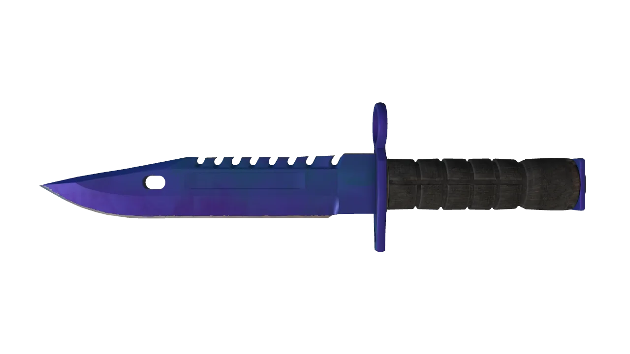M9 Bayonet | Doppler (Sapphire) seed #126, front