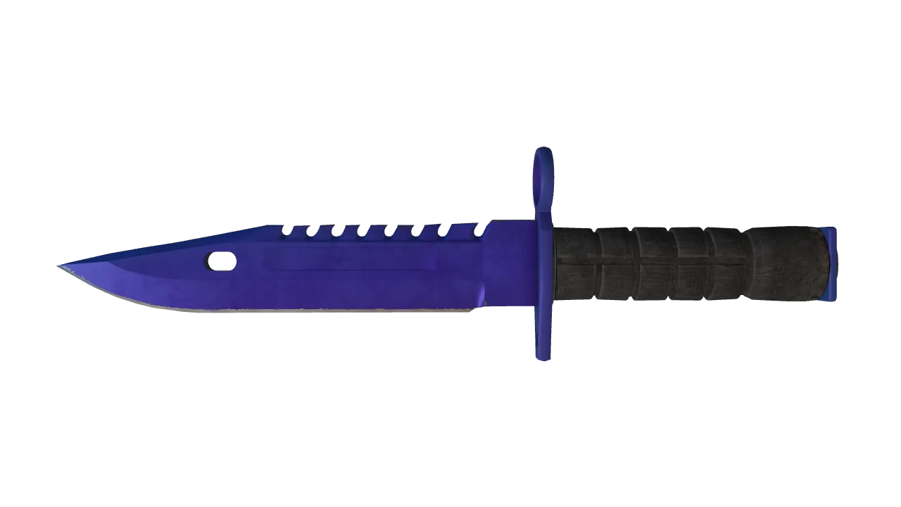 M9 Bayonet | Doppler (Sapphire) seed #242, front