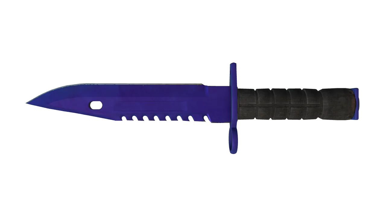 M9 Bayonet | Doppler (Sapphire) seed #256, back
