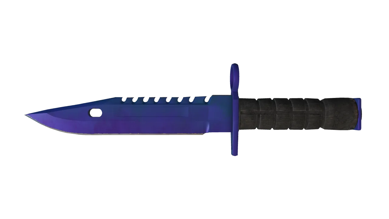 M9 Bayonet | Doppler (Sapphire) seed #344, front