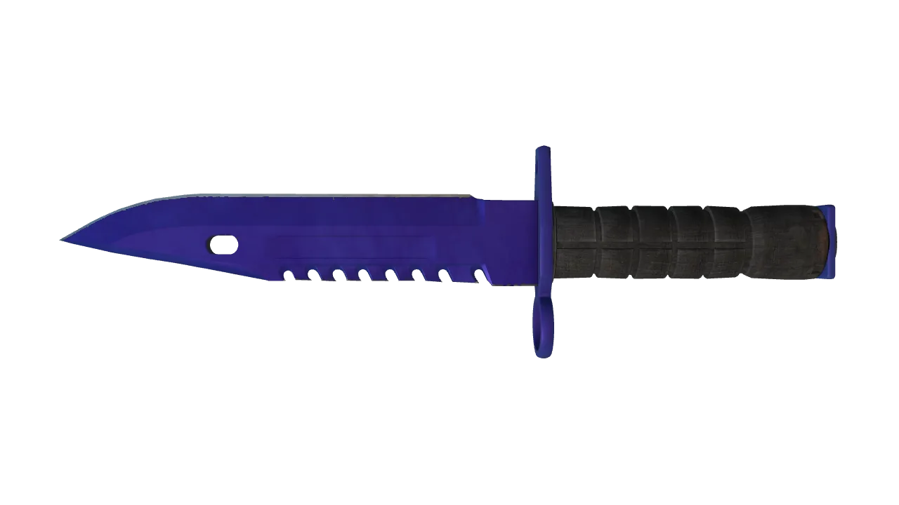 M9 Bayonet | Doppler (Sapphire) seed #393, back