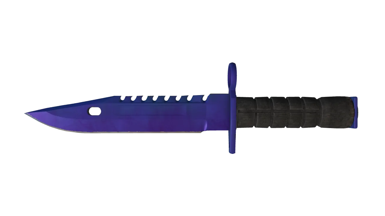 M9 Bayonet | Doppler (Sapphire) seed #393, front
