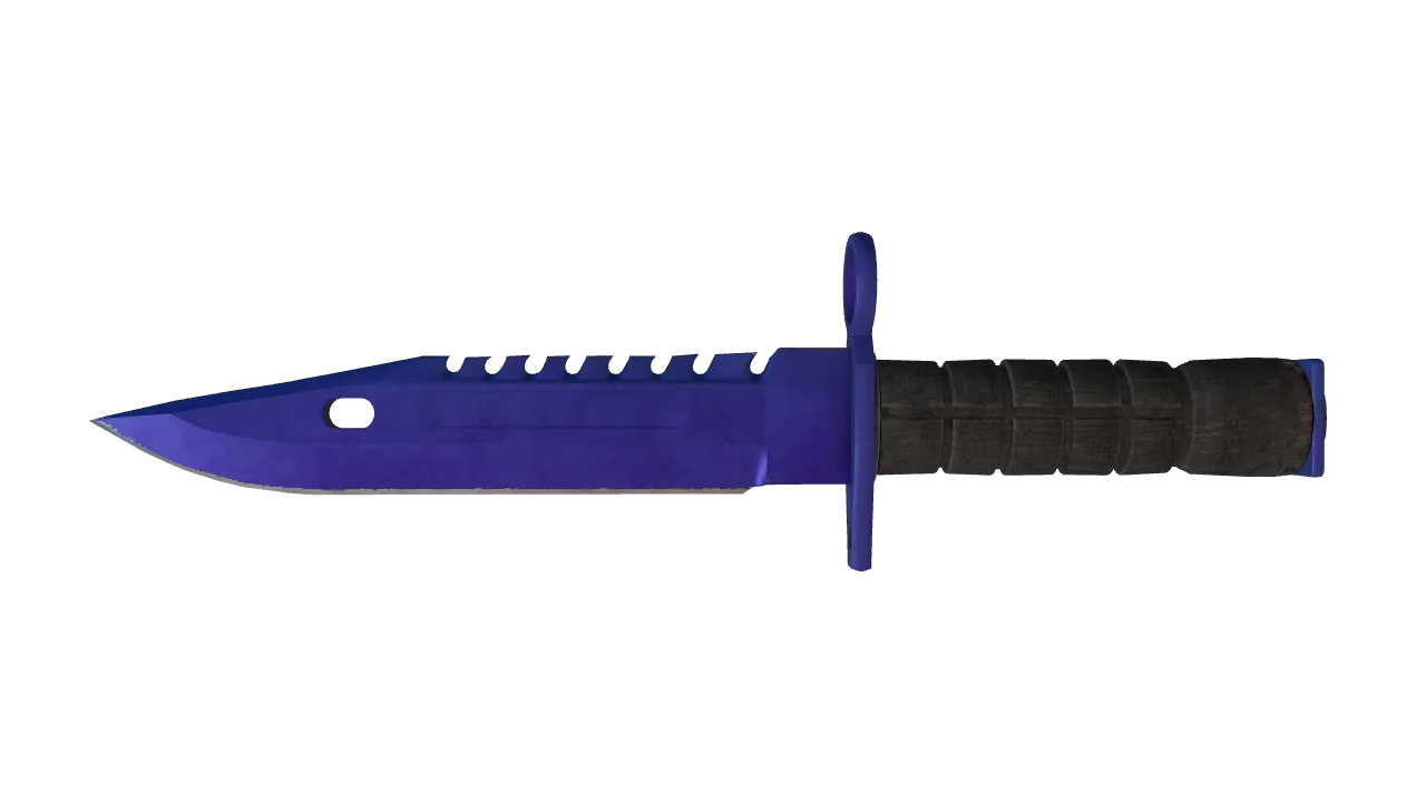 M9 Bayonet | Doppler (Sapphire) seed #420, front