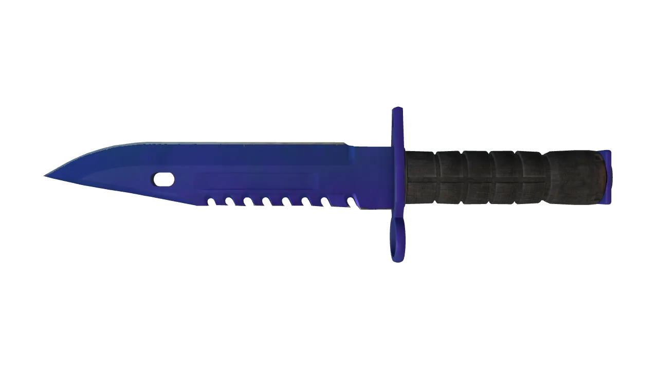 M9 Bayonet | Doppler (Sapphire) seed #474, back