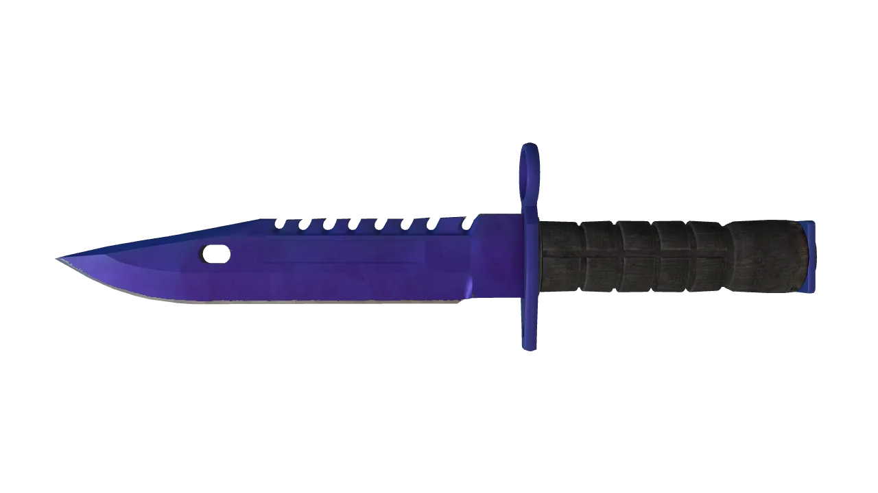 M9 Bayonet | Doppler (Sapphire) seed #961, front