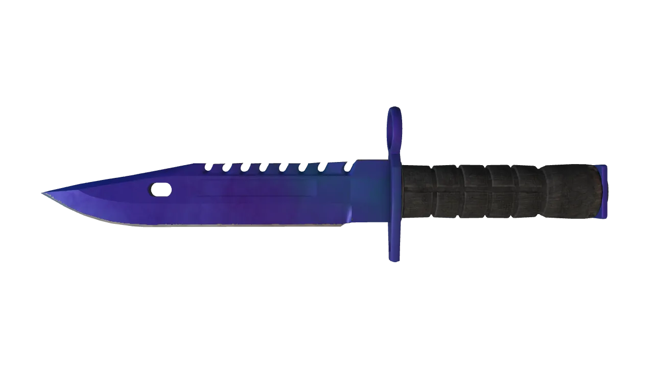 M9 Bayonet | Doppler (Sapphire) seed #997, front