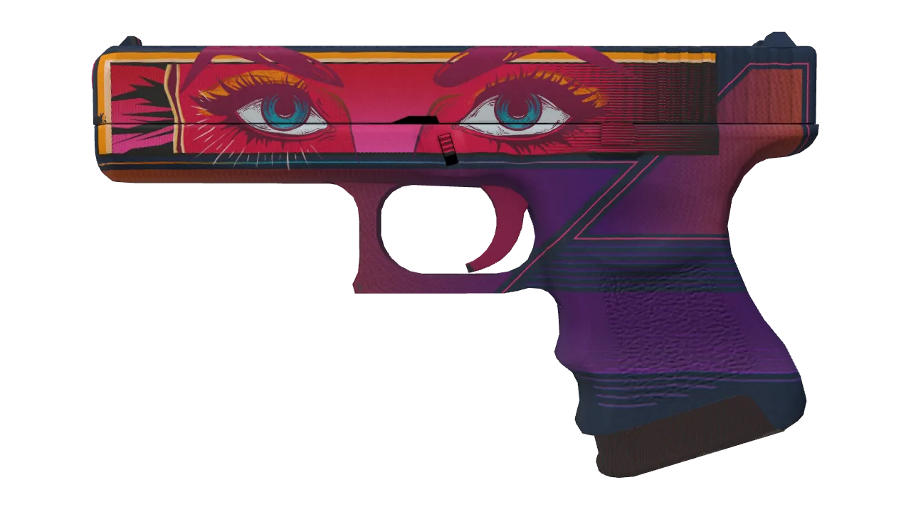 Glock-18 | Vogue (Factory New) — Dust II light, front
