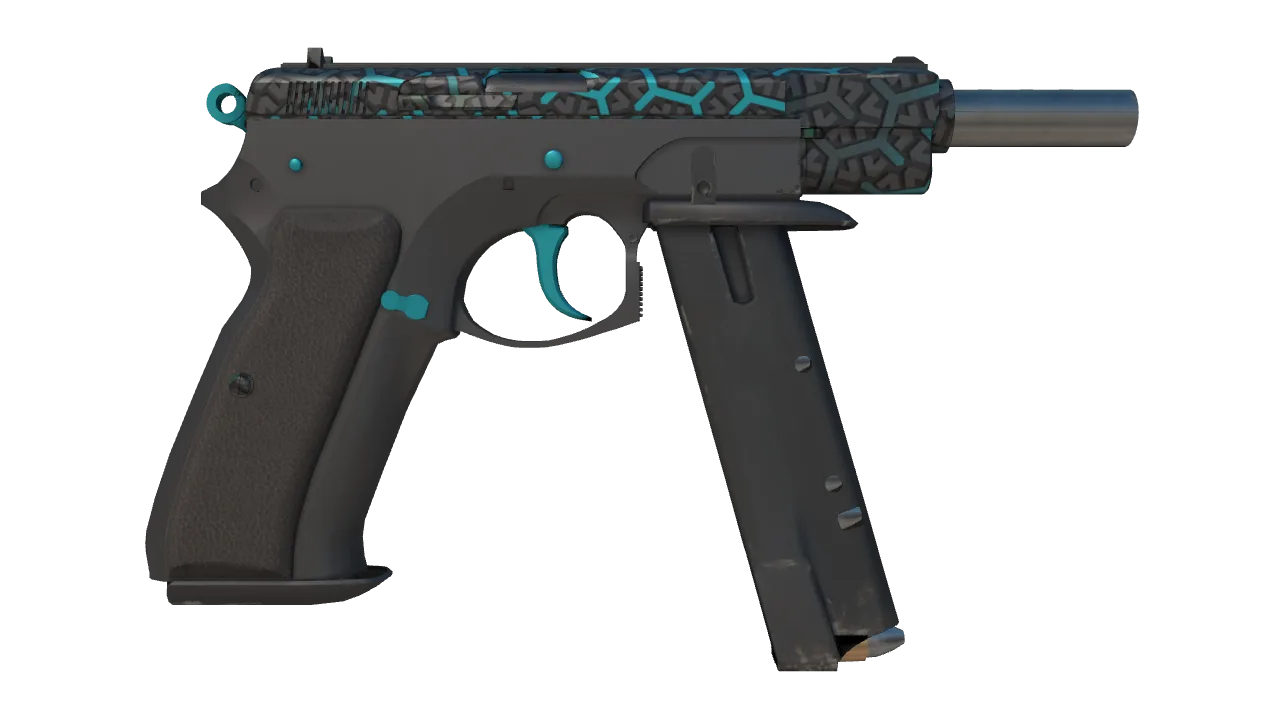 CZ75-Auto | Polymer seed #411, back