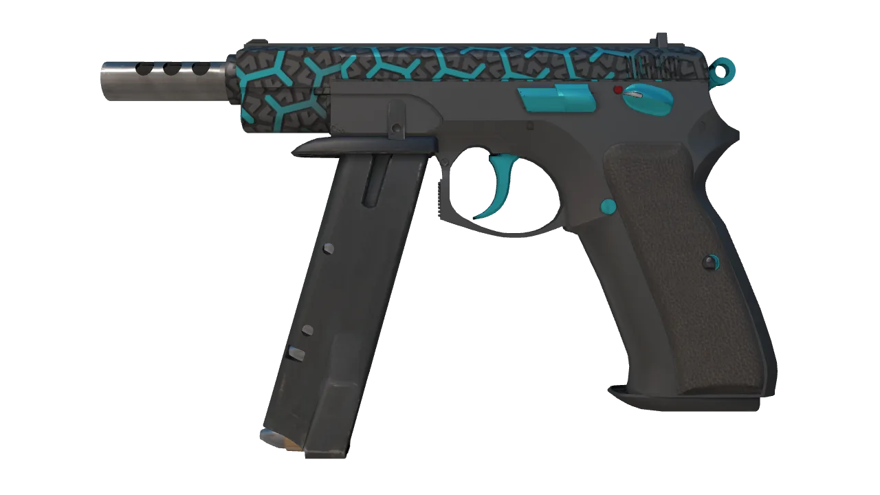 CZ75-Auto | Polymer seed #411, front
