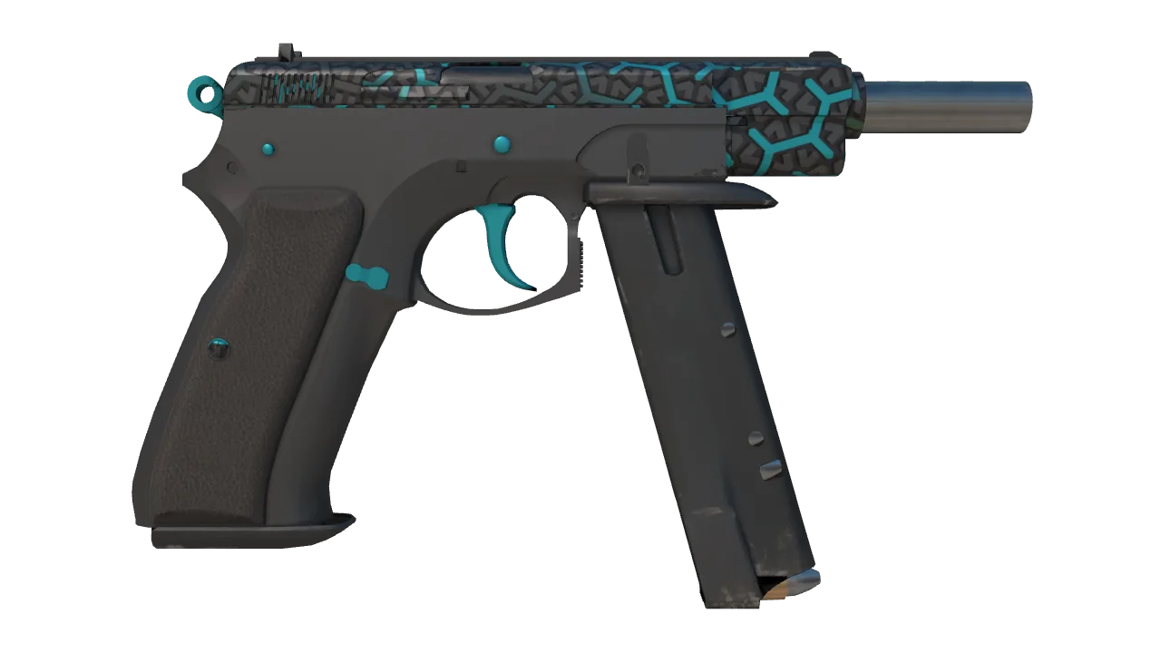 CZ75-Auto | Polymer seed #842, back