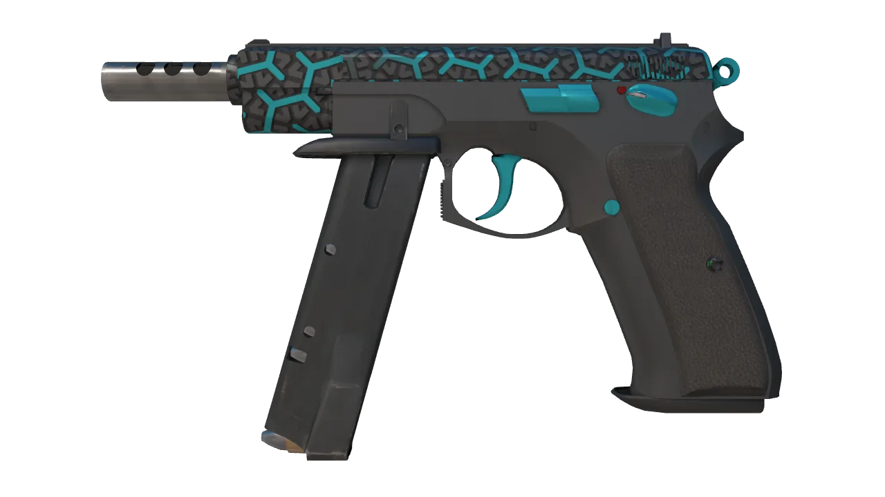 CZ75-Auto | Polymer seed #842, front