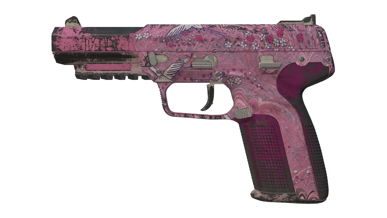 Five-SeveN | Fraise Crane (Battle-Scarred) — Dust II light, front