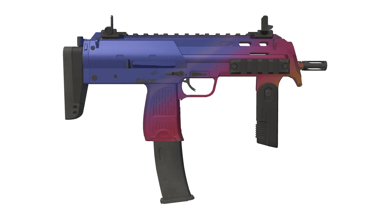 MP7 | Fade seed #345, back