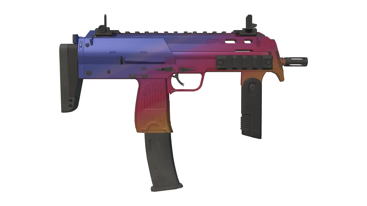 MP7 | Fade seed #873, back