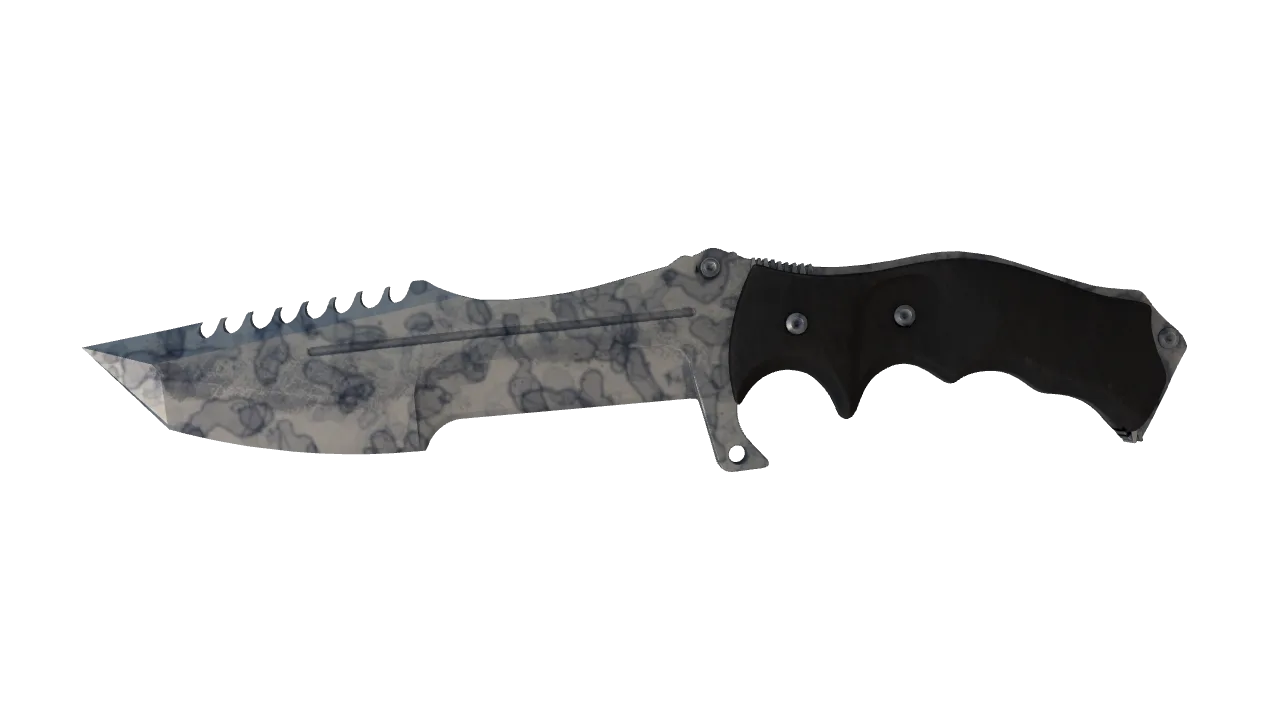 ★ Huntsman Knife | Stained (Field-Tested) — Dust II light, front