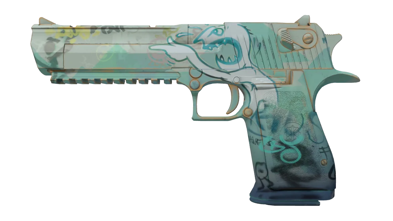 Desert Eagle | Tilted (Factory New) — Dust II light, front
