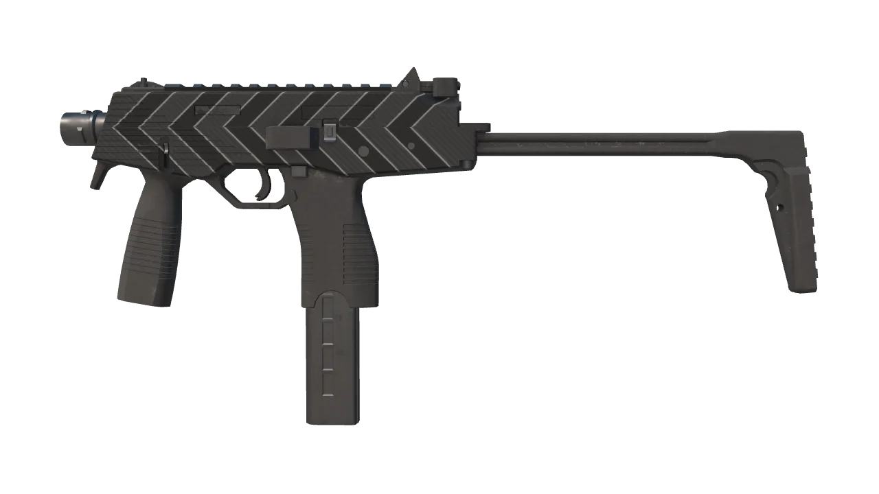 MP9 | Dart (Factory New) — Dust II light, front