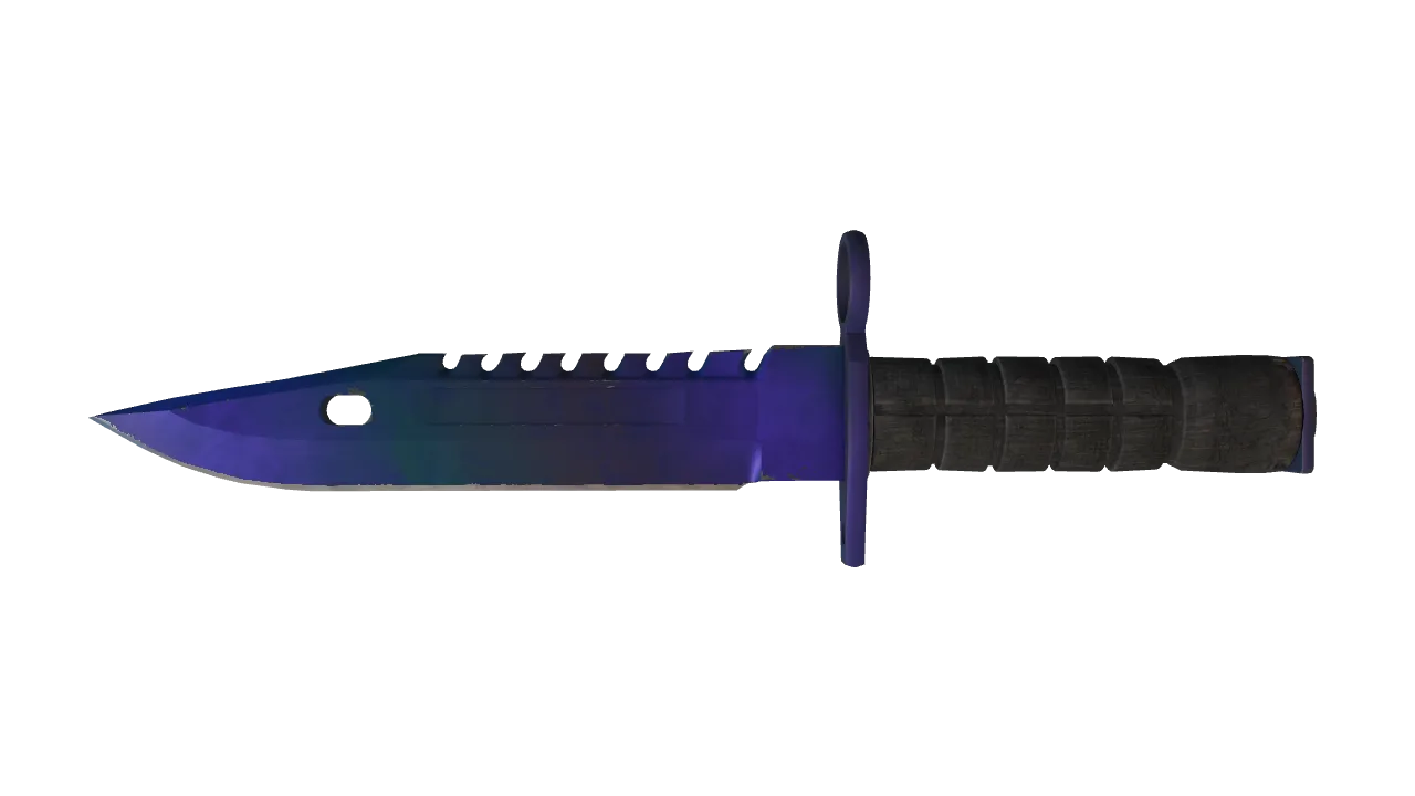 ★ M9 Bayonet | Doppler (Phase 3) (Minimal Wear) — Dust II light, front